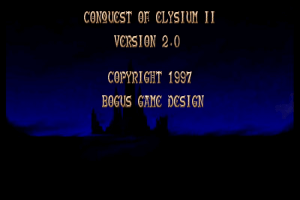 Conquest of Elysium II 0