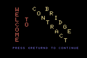 Contract Bridge abandonware