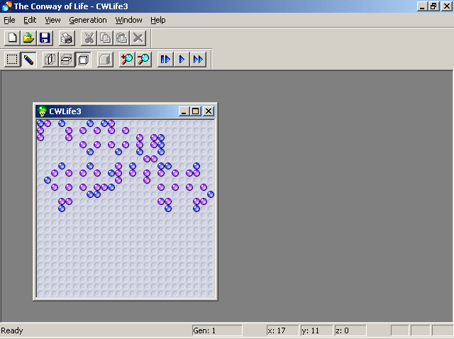 Conway's Game of Life abandonware