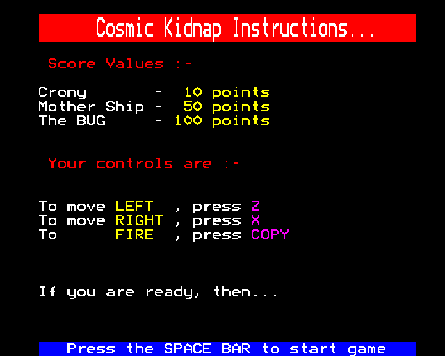 Cosmic Kidnap 2