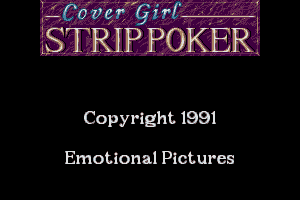 Cover Girl Strip Poker 1