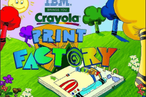 Crayola Print Factory abandonware