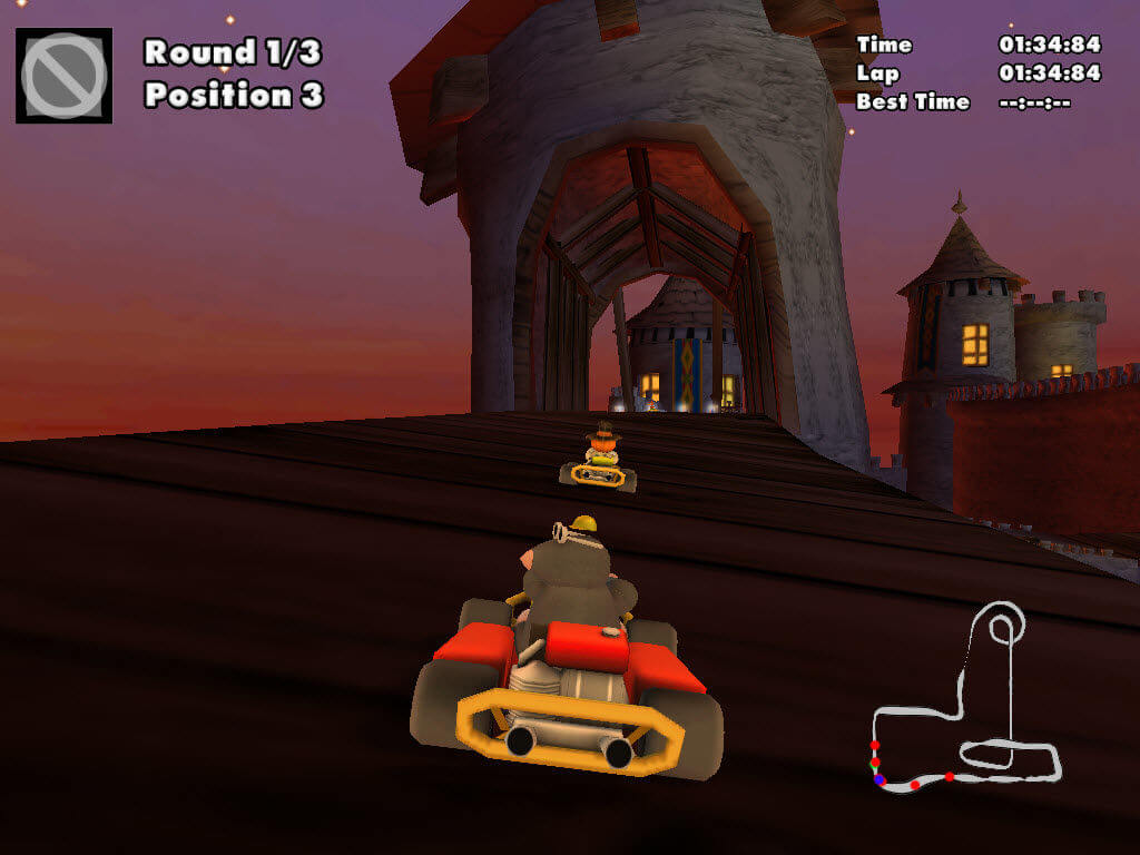 Game Classification : Crazy Chicken Kart 2 (2004)