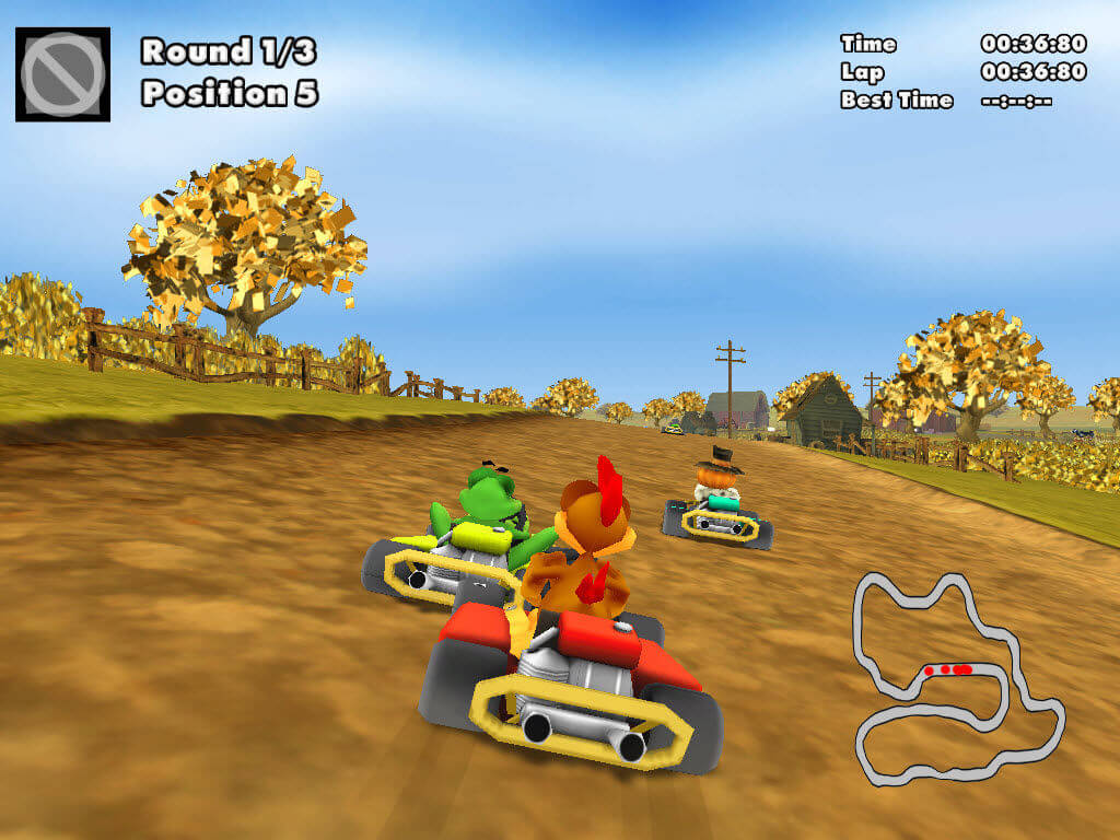 Download Crazy Chicken: Kart 2 (Windows) - My Abandonware