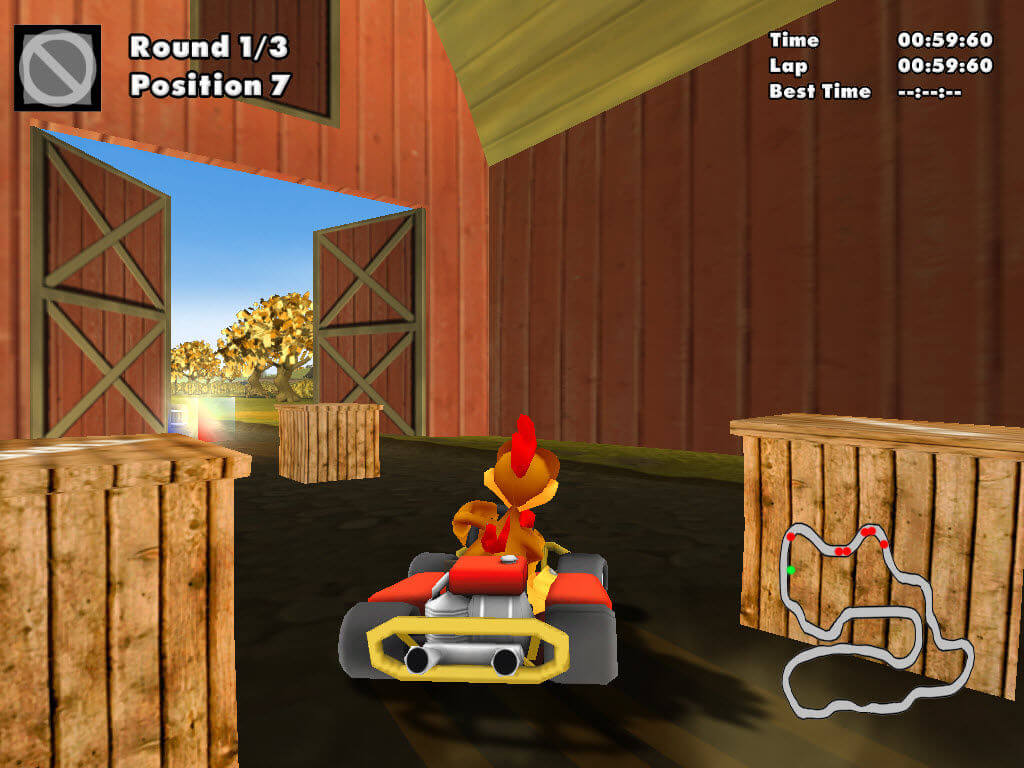 Crazy Chicken Kart 2 (game)