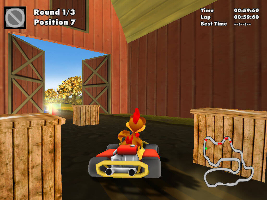 Crazy Chicken Kart 2 (game) 