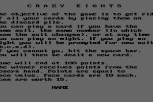 Crazy Eights 1