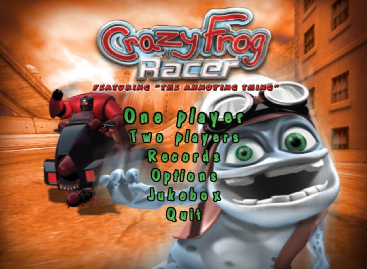 Crazy Frog Arcade Racer (2007) - MobyGames