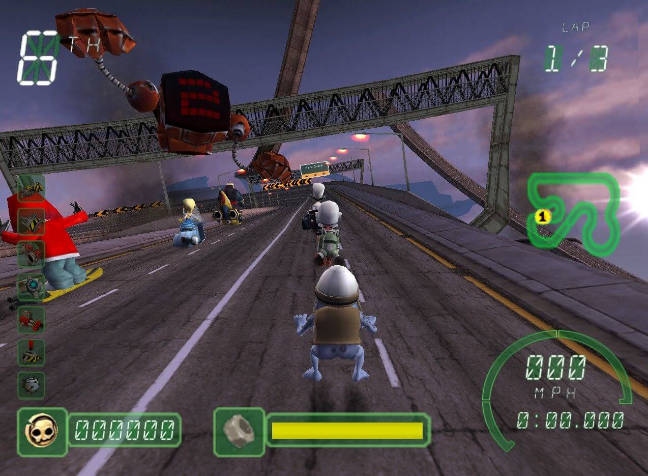 Crazy Frog Arcade Racer (2007) - MobyGames