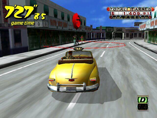 Play Crazy Taxi Classic on PC 