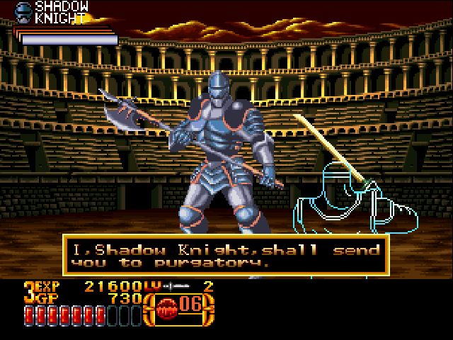 Ending for Crossed Swords 2-Mode 2: Karividu Arena(Neo Geo CD)