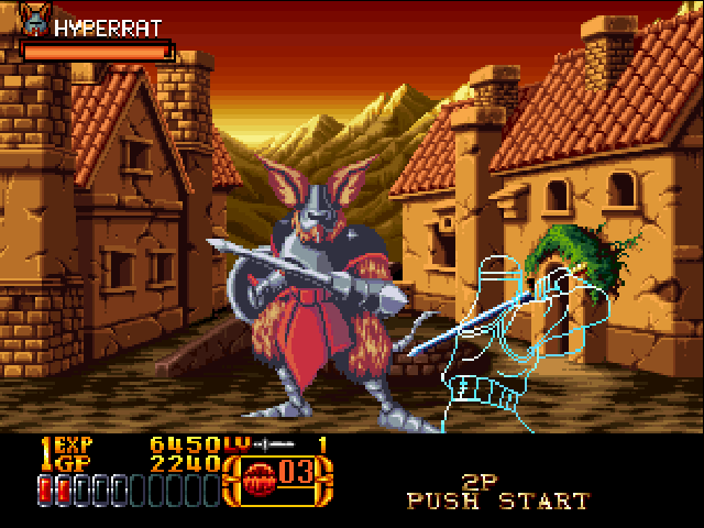 Crossed Swords 2 (II) Arcade Marquee - 4.44 x 5.44