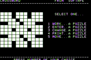 Crossword 1