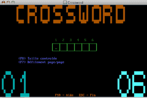 Crossword 1