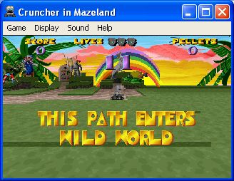 Cruncher in Mazeland abandonware