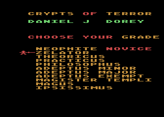 Crypts of Terror abandonware