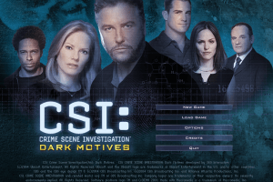 CSI: Crime Scene Investigation - Dark Motives 0
