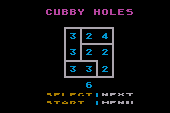 Cubbyholes 4