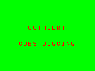 Cuthbert Goes Digging 2