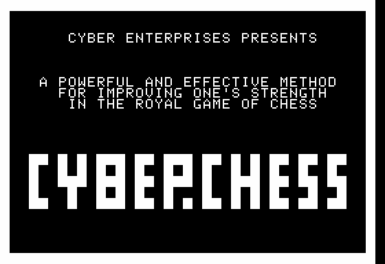 Download Cyberchess - My Abandonware