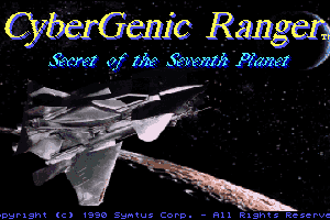 CyberGenic Ranger: Secret of the Seventh Planet 1