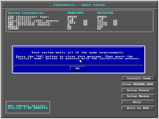 CyberStrike abandonware