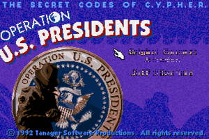 The Secret Codes of C.Y.P.H.E.R.: Operation U.S. Presidents 0