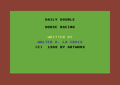 Daily Double Horse Racing 0