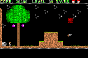 Dangerous Dave in the Deserted Pirate's Hideout! 2