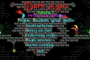 Dark Ages: Volume 1 - Prince of Destiny 1