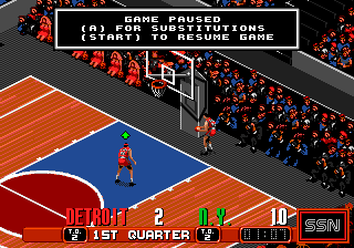 David Robinson's Supreme Court Box Shot for Genesis - GameFAQs