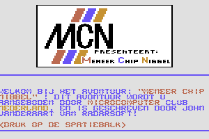 De Prijsvraag: Mr. Chip Nibble / Dr. J 1