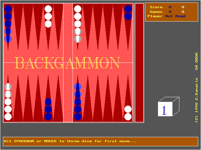 Death by Backgammon abandonware