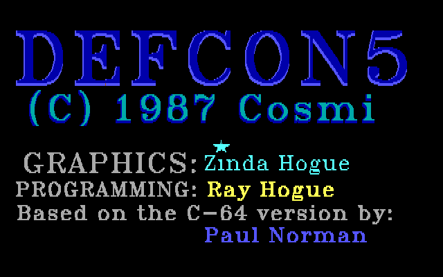 Download Defcon 5 - My Abandonware