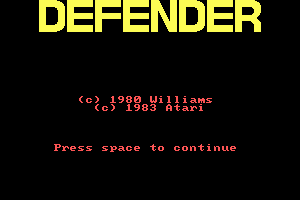 Defender abandonware