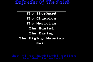Defender of the Faith: The Adventures of David 2