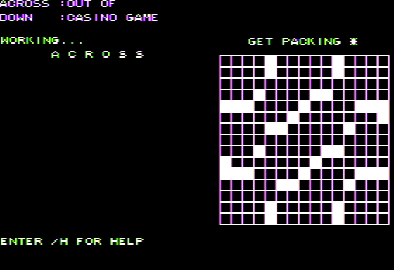 Dell Crossword Puzzles abandonware