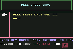 Dell Crossword Puzzles: Volume III 0