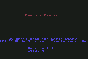 Demon's Winter 0