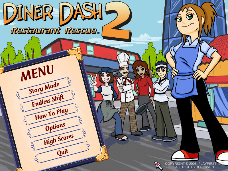 Diner Dash 2: Restaurant Rescue, Video Game