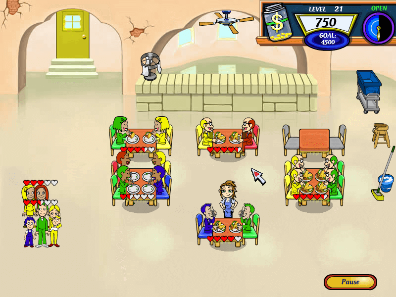 Diner Dash 2: Restaurant Rescue cover or packaging material - MobyGames