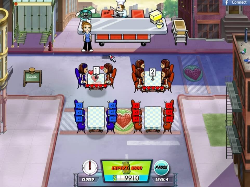 Screenshot of Diner Dash 2: Restaurant Rescue (Windows, 2006) - MobyGames