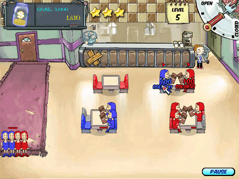 Diner Dash: The Dash Slipper - Old Games Download