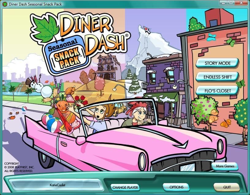 Download Diner Dash: Seasonal Snack Pack (Windows) - My Abandonware