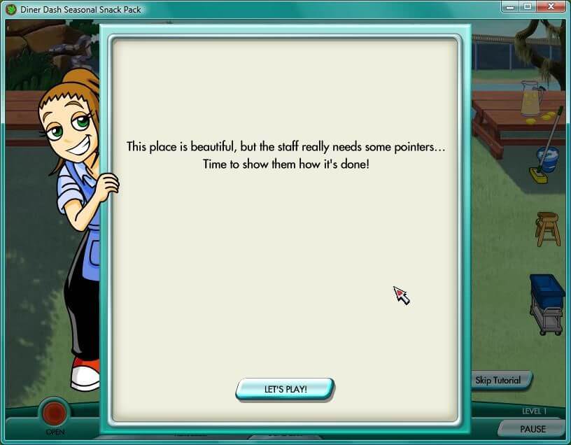 Screenshot of Diner Dash 2: Restaurant Rescue (Windows, 2006) - MobyGames