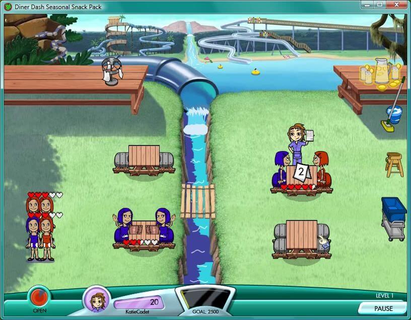 Screenshot of Diner Dash 2: Restaurant Rescue (Windows, 2006) - MobyGames