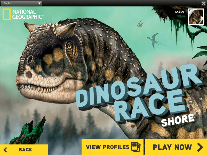 Download Dinosaur Race Shore - My Abandonware