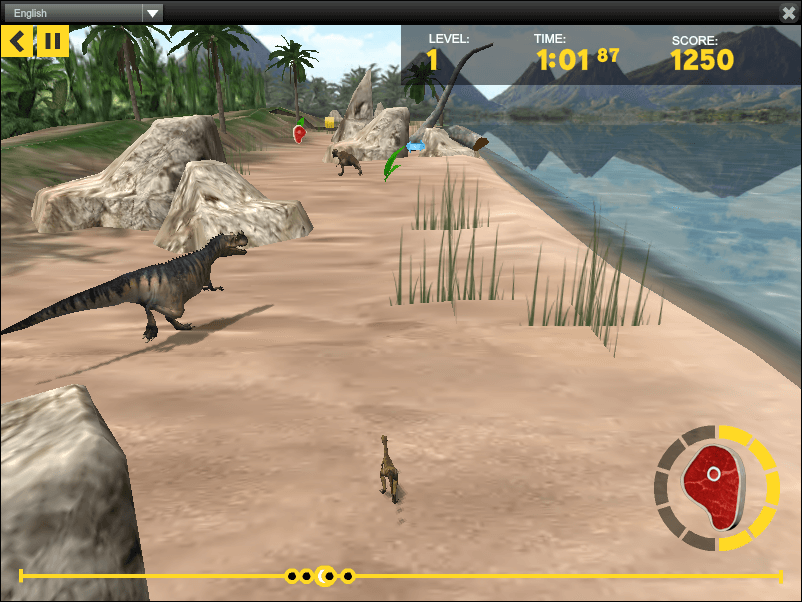 Download Dinosaur Race Shore - My Abandonware