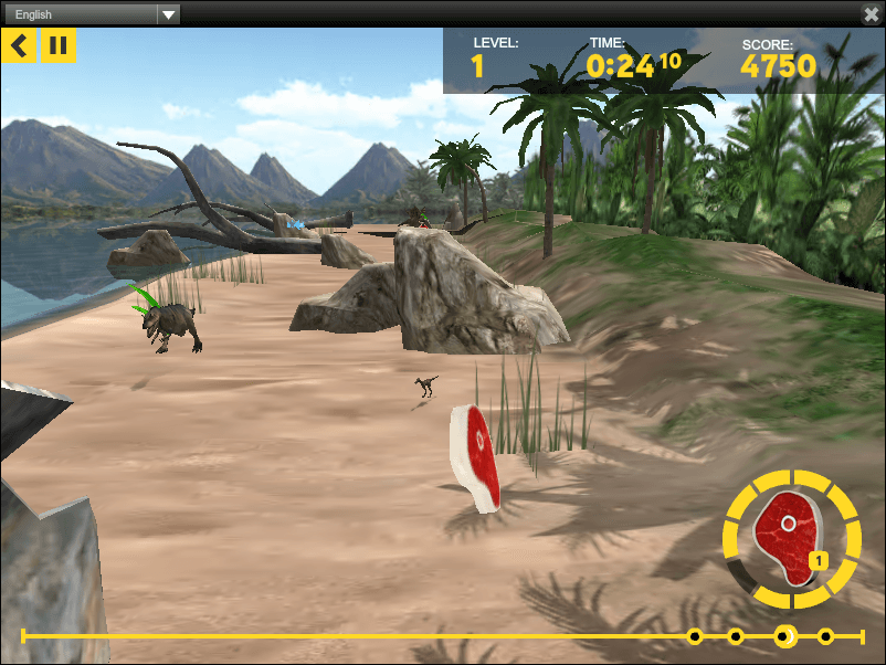 Download Dinosaur Race Shore - My Abandonware