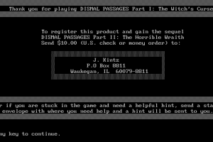 Dismal Passages: Part I - The Wicked Curse 14